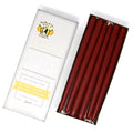 12" Hand Dipped Tapers: Paprika - Lone Fox
