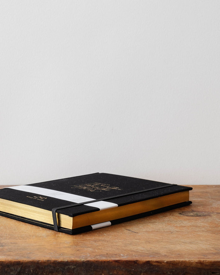 2023 Weekly Planner - Black Cloth - Lone Fox