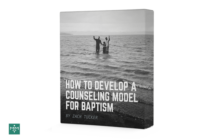 [3 Lesson Course] How To Develop A Counseling Model for Baptism