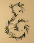 72"L Hand - Painted Leaves & Berries Garland - Lone Fox