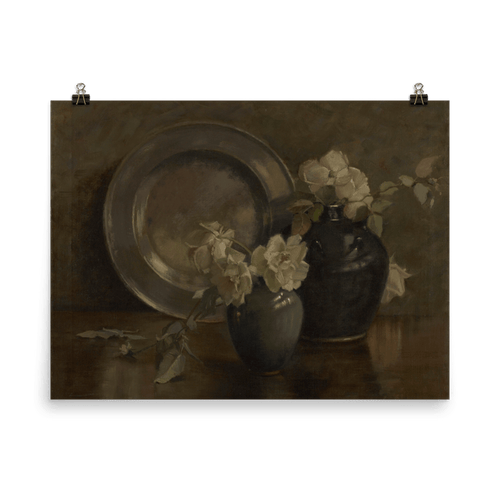 "A Study in Greys" Art Print - Lone Fox