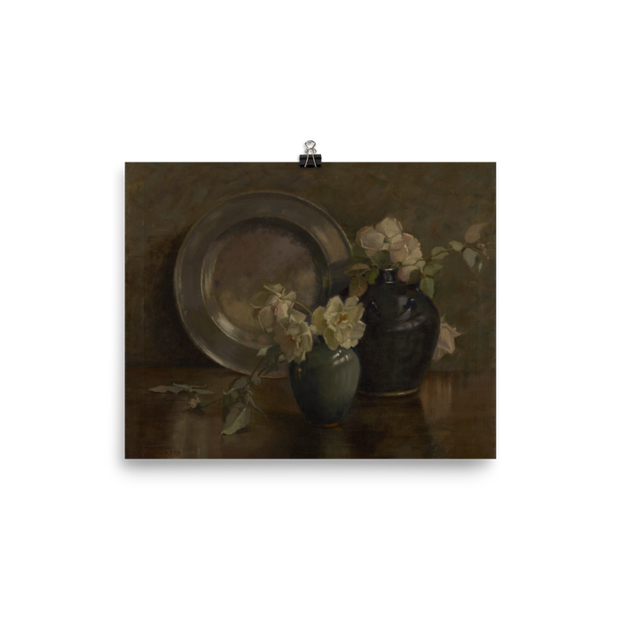 "A Study in Greys" Art Print