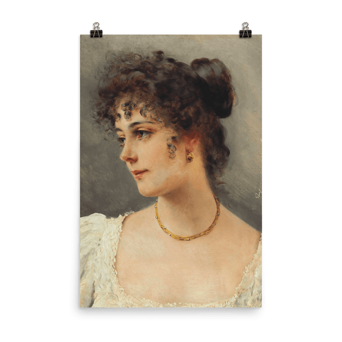 "A young beauty" Art Print - Lone Fox