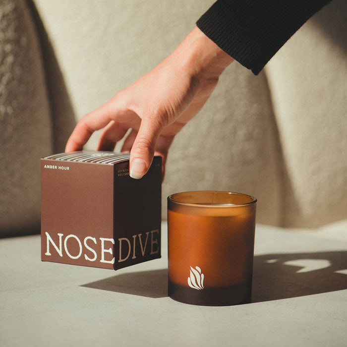 Amber Hour Candle - Lone Fox