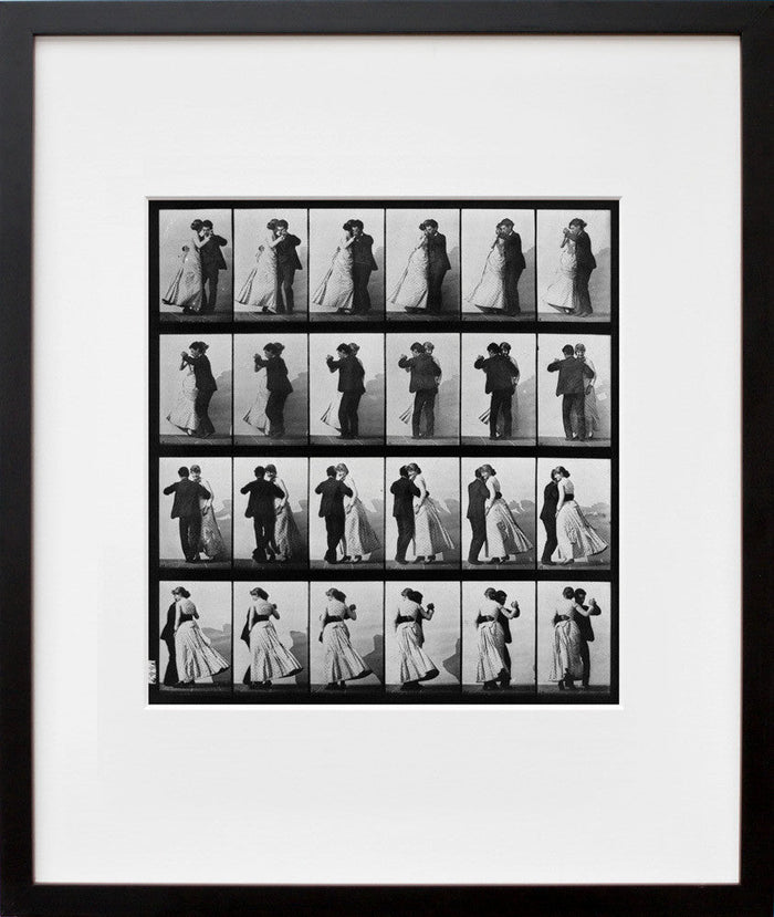 Animal Locomotion; Plate 197 (Couple Dancing)