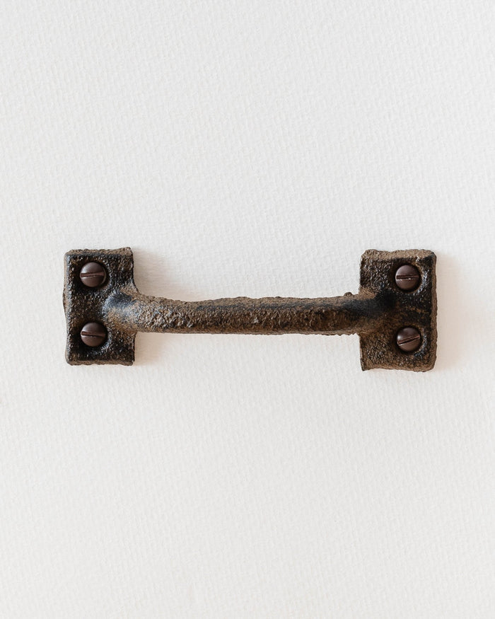 Antique Iron Cabinet Pull - Lone Fox