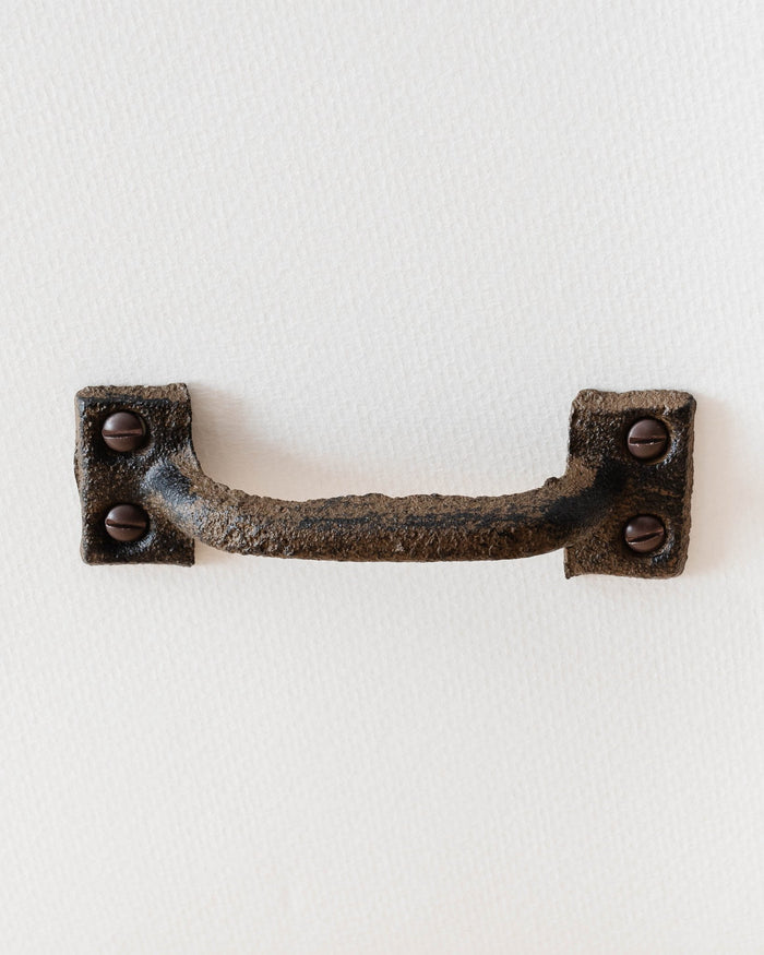 Antique Iron Cabinet Pull - Lone Fox