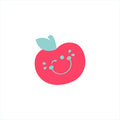 Apple Face Stencil