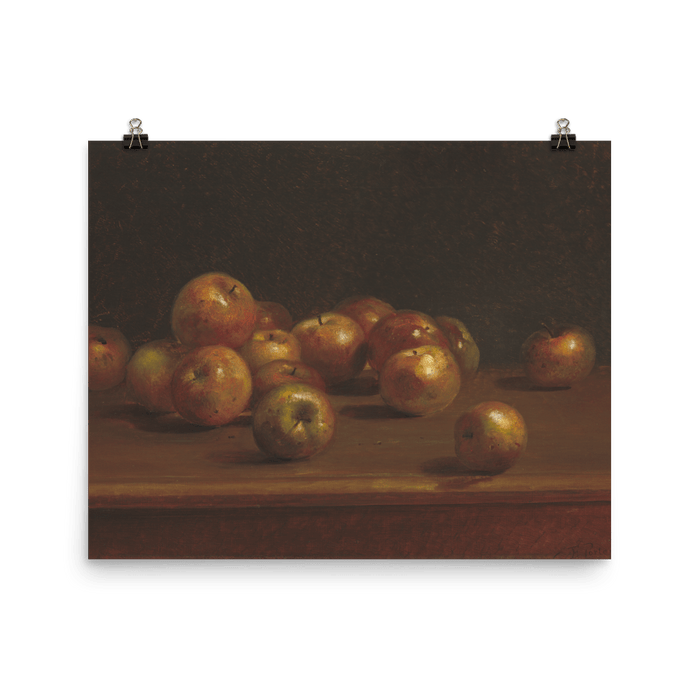 "Apples on a table" Art Print - Lone Fox