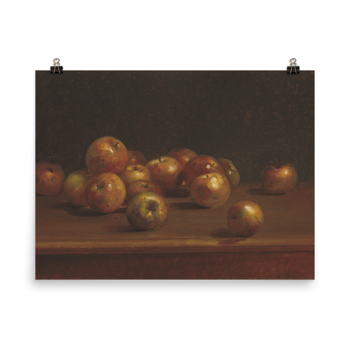 "Apples on a table" Art Print - Lone Fox