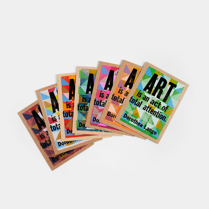 Art Quotes Letterpress