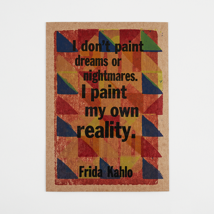 Art Quotes Letterpress