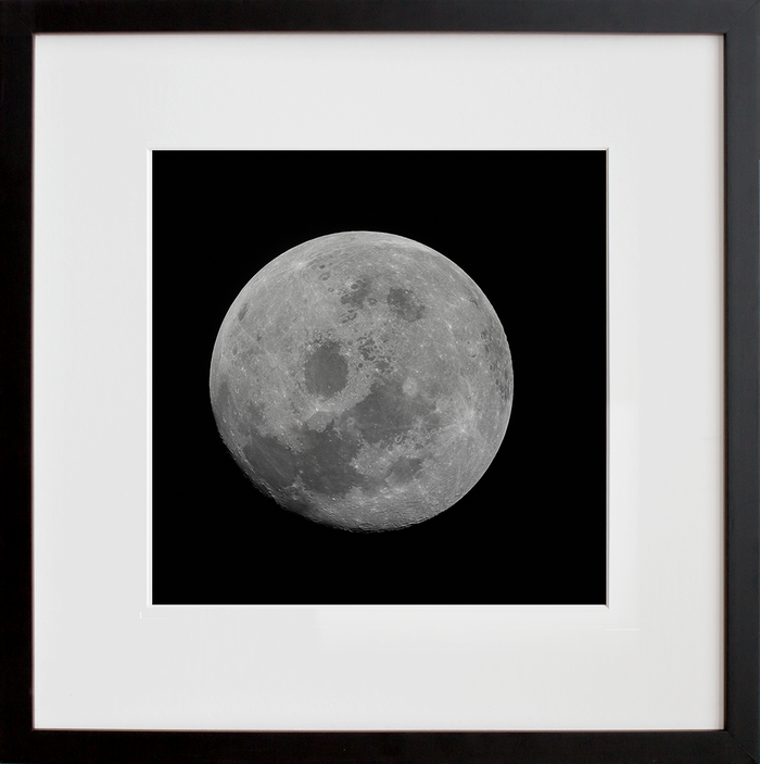 AS11-44-6667 (Full Moon View from Apollo 11)