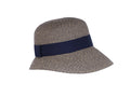 Asymmetrical Brim Cloche