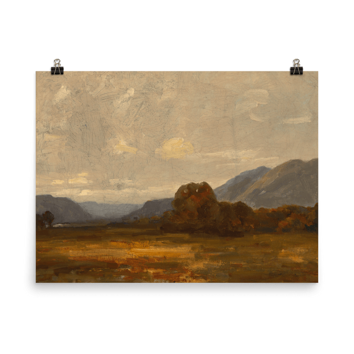 "Autumn Landscape" Art Print - Lone Fox