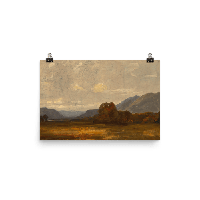 "Autumn Landscape" Art Print - Lone Fox