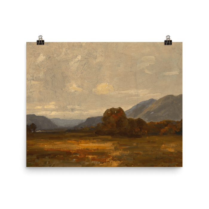 "Autumn Landscape" Art Print - Lone Fox
