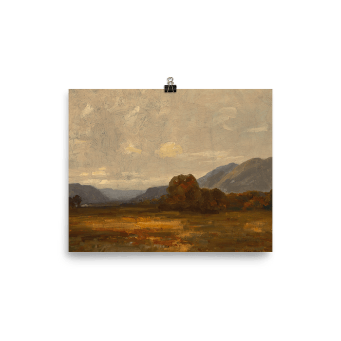 "Autumn Landscape" Art Print - Lone Fox