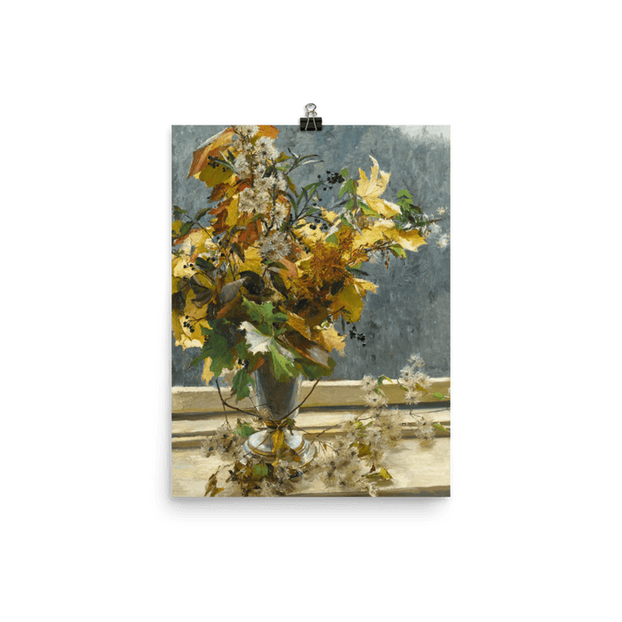"Autumn Leaves" Art Print - Lone Fox
