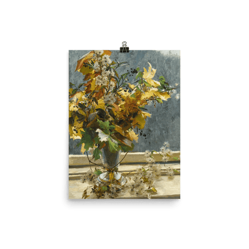 "Autumn Leaves" Art Print - Lone Fox