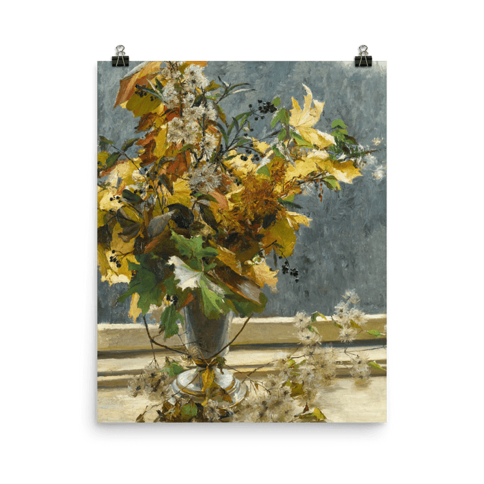 "Autumn Leaves" Art Print - Lone Fox