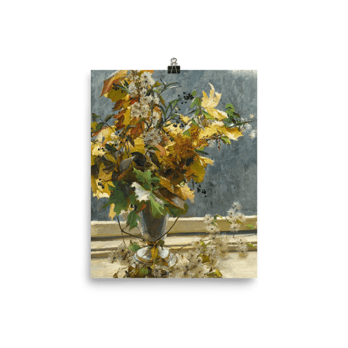 "Autumn Leaves" Art Print - Lone Fox