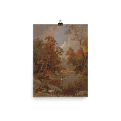 "Autumn on the River" Art Print - Lone Fox