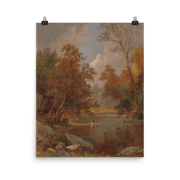 "Autumn on the River" Art Print - Lone Fox