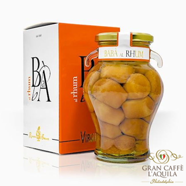BABA AL RHUM -- Amaretti Virginia