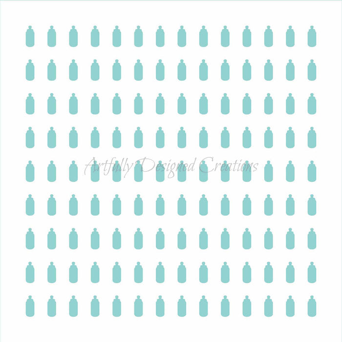 Baby Bottle Sprinkle Swipes