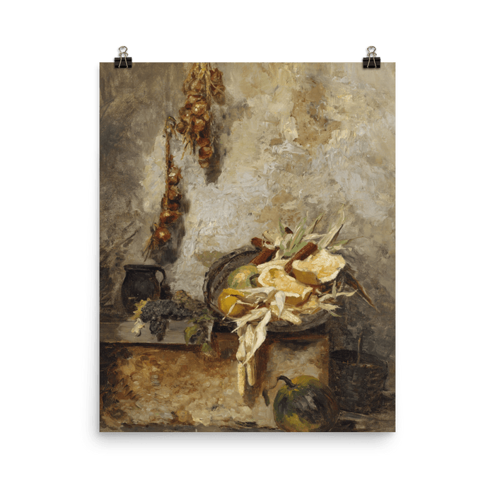 "Banquet" Art Print - Lone Fox