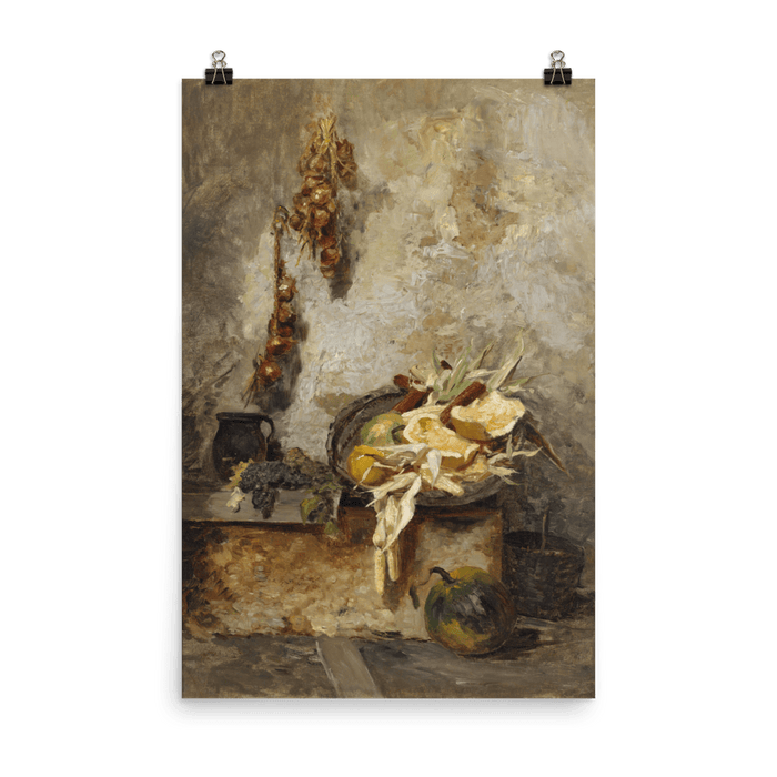 "Banquet" Art Print - Lone Fox