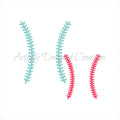 Baseball Background Stencil Background