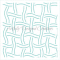 Basket Weave Wavy Stencil