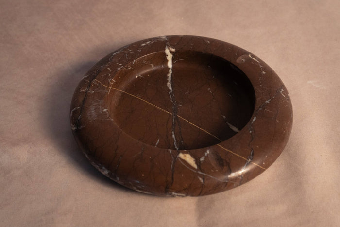 Bespoke Trinket Dish - Marina Pink Marble - Lone Fox