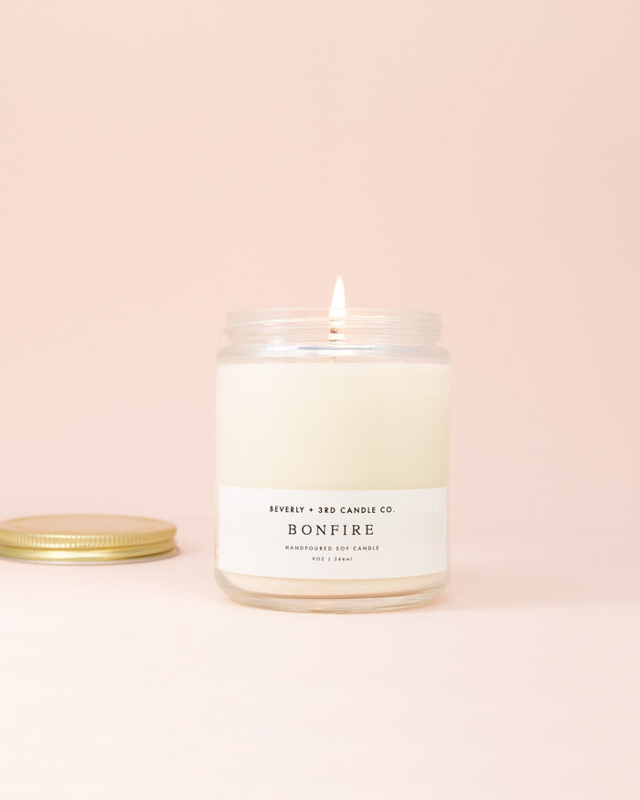 Beverly & 3rd Hand - poured Soy Candles - Lone Fox