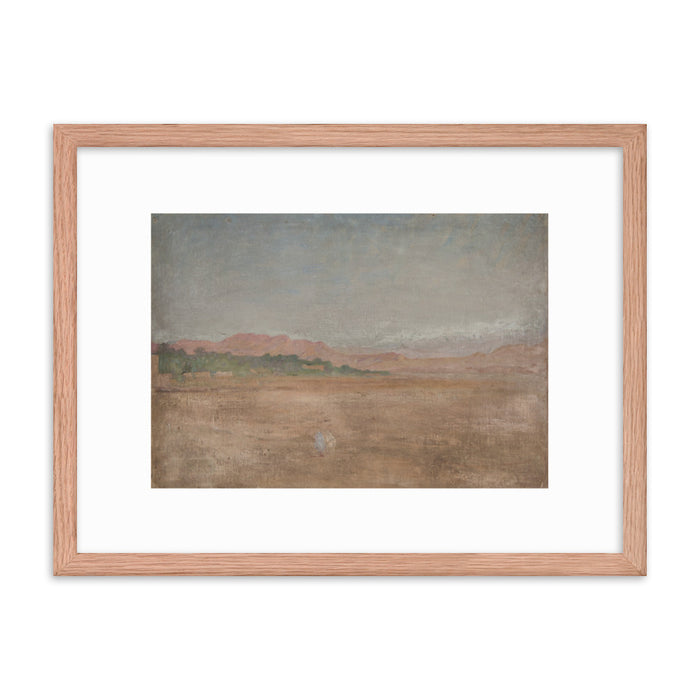 18″×24″ / Framed in Red Oak