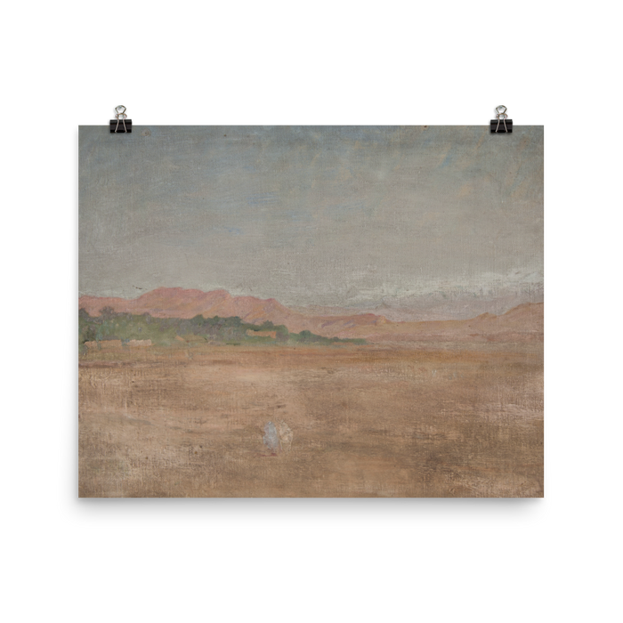 "Biskra 1909" Art Print