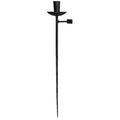 Blackwell Taper Sconce, Forged Iron. Taper - Lone Fox