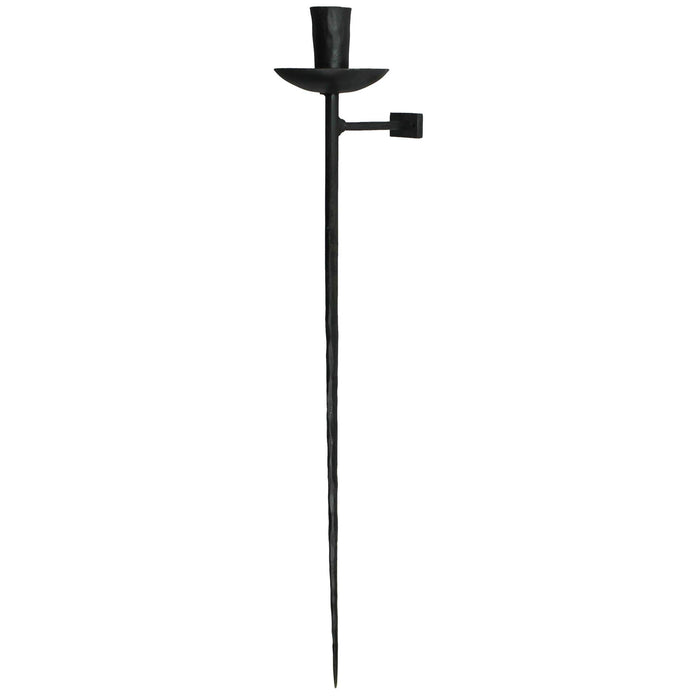Blackwell Taper Sconce, Forged Iron. Taper - Lone Fox