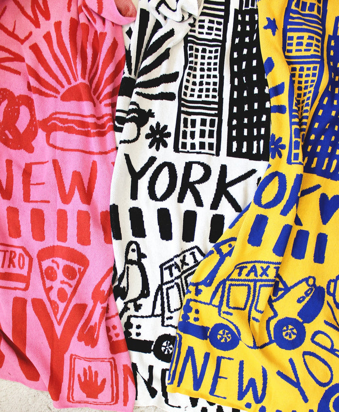 Blanket: NYC Knit