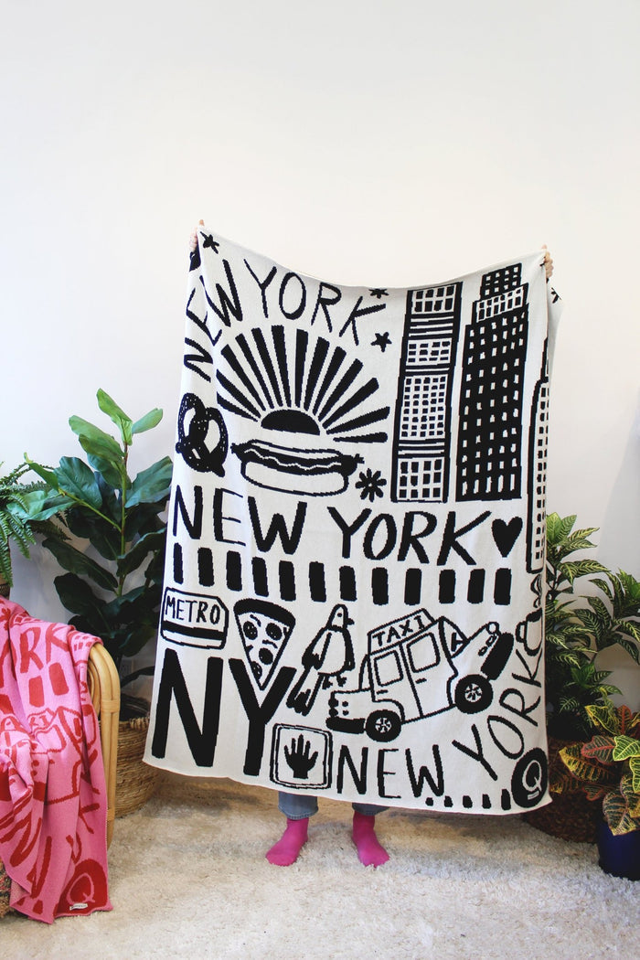 Blanket: NYC Knit