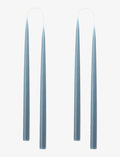 Blue Grey Danish Taper Candle | 12" - Lone Fox