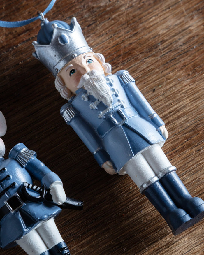 Blue Soldier & Mouse Soldier Ornaments (Set of 2) - Lone Fox