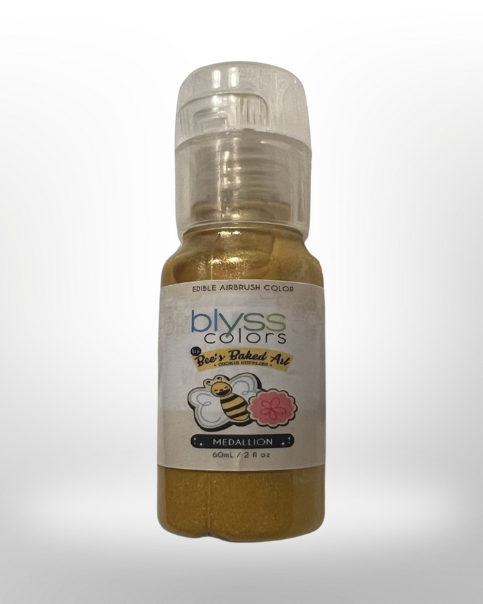 Blyss Colors Medallion Metallic Pure Gold 15 ml - NEW BOTTLE!!!!
