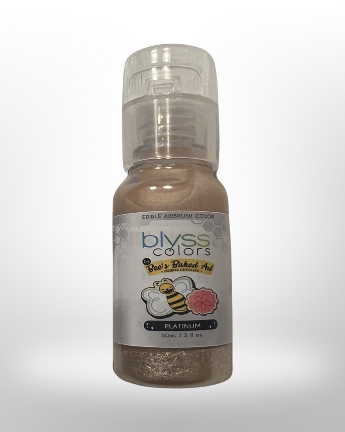 Blyss Colors Platinum Metallic White Gold 15 ml - NEW BOTTLE!!!!