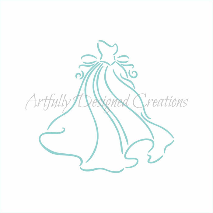 Blyss Dress Stencil