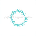 Blyss Farmhouse Wreath Stencil