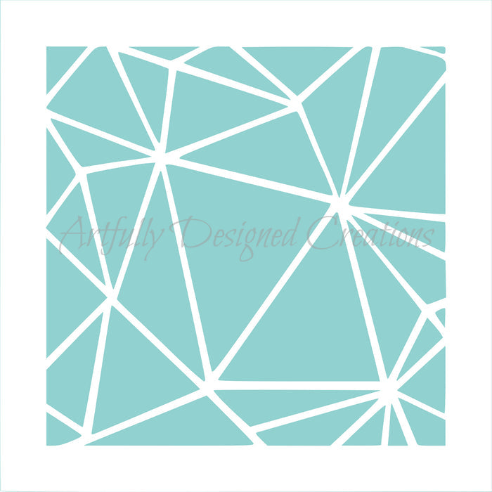Blyss Geometric Stencil