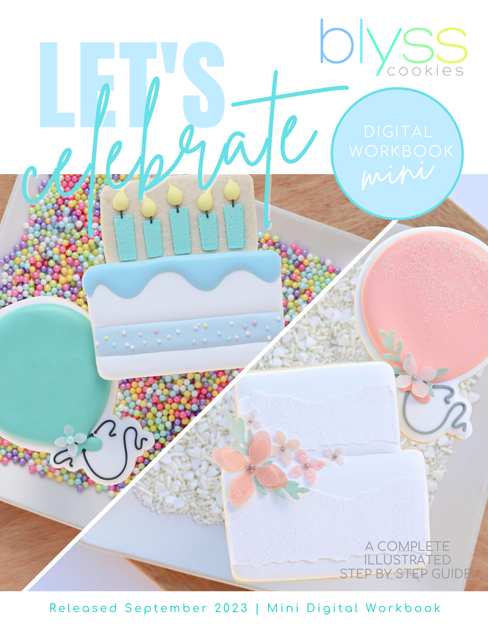 Blyss Let's Celebrate Stencil/ Cutter Combo